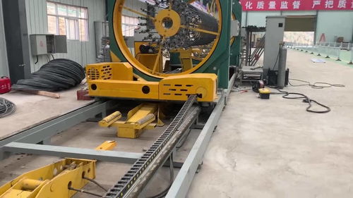 鋼筋籠滾焊機(jī)加油保養(yǎng)視頻